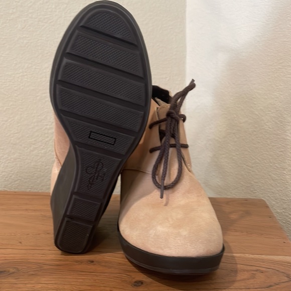 Cole Haan Britt Suede Chukka Wedge Boot - Picture 3 of 6